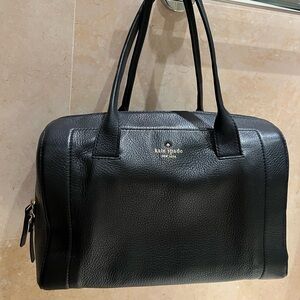 Vintage - Kate Spade Black Leather Bag in Pristine Condition